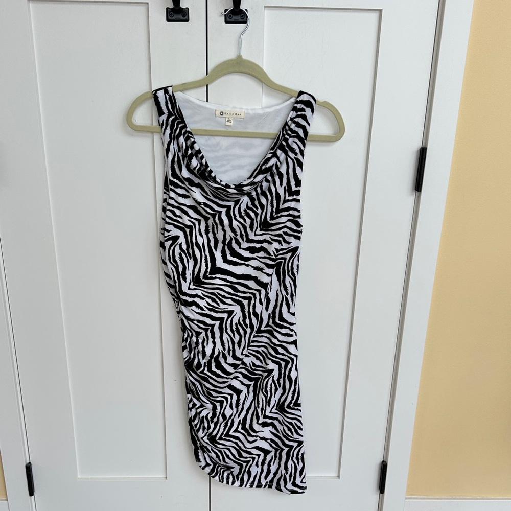 Katia Rae Zebra Print Dress Size L